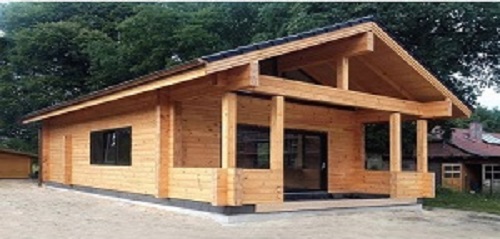 Ürün / Verandalı Ahşap Ev